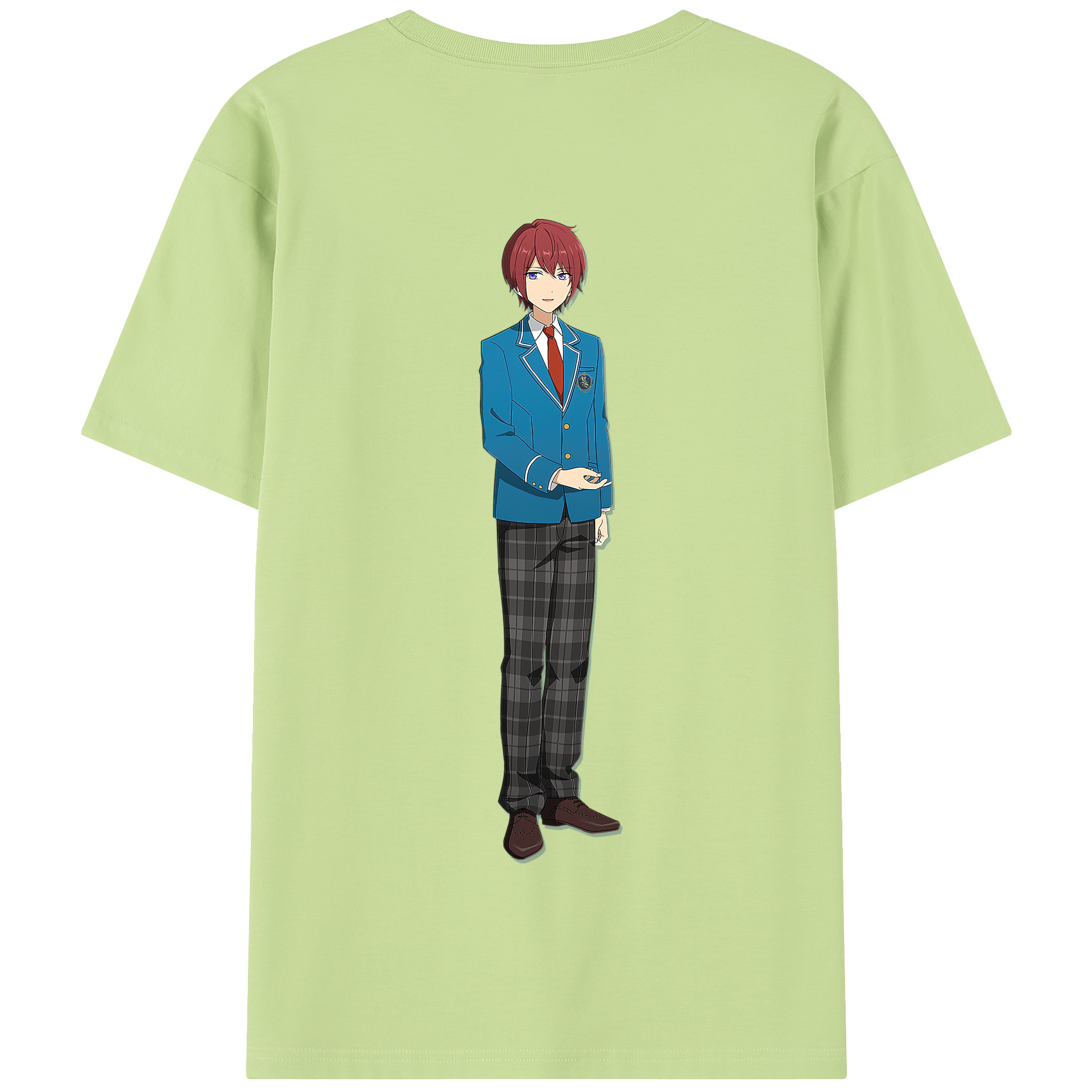 （画像用） あんさんぶるスターズ! Ensemble Stars 綿100％半袖Tシャツ（背面プリント）
